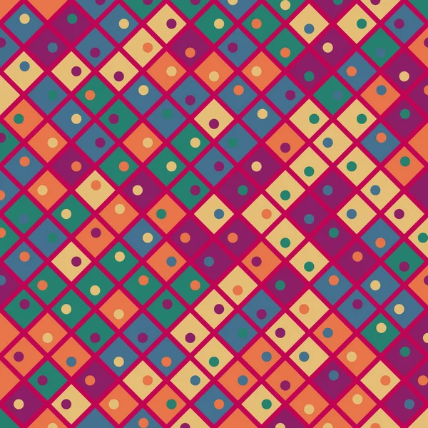 Color Rhombus tile tessellation pattern illustration