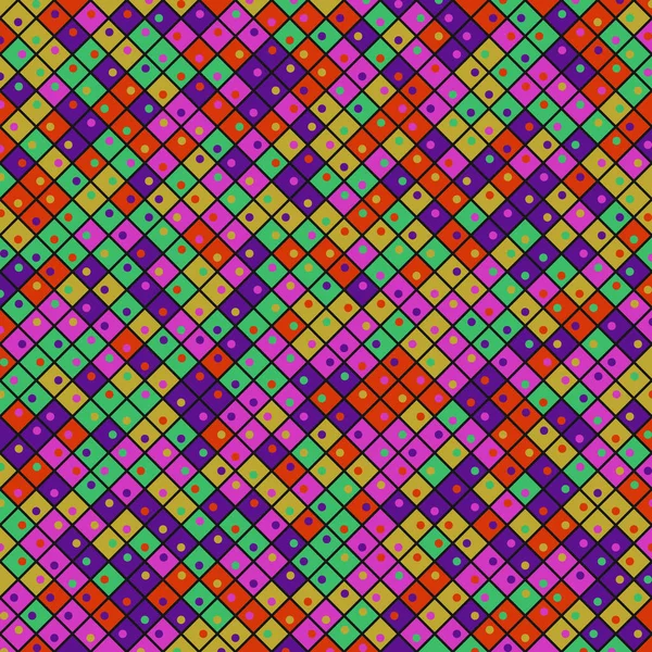 Color Rhombus tile tessellation pattern illustration