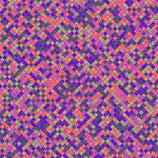 Color Rhombus Tile Tessellation Pattern Illustration — Stockvektor