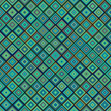 Color Rhombus tile tessellation pattern illustration
