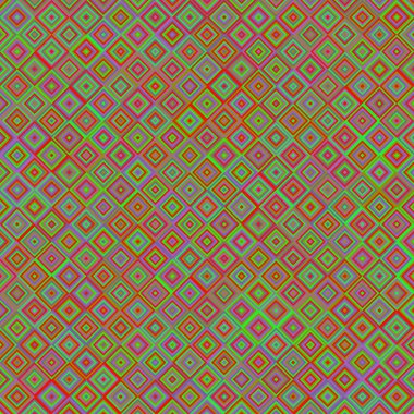 Color Rhombus tile tessellation pattern illustration