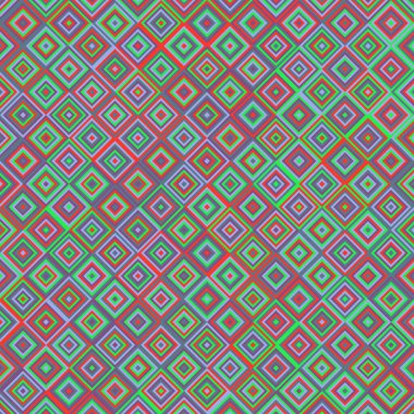 Color Rhombus tile tessellation pattern illustration