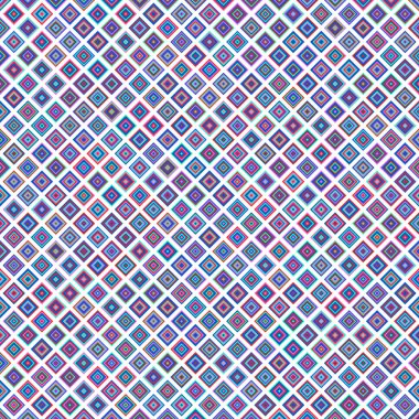 Color Rhombus tile tessellation pattern illustration