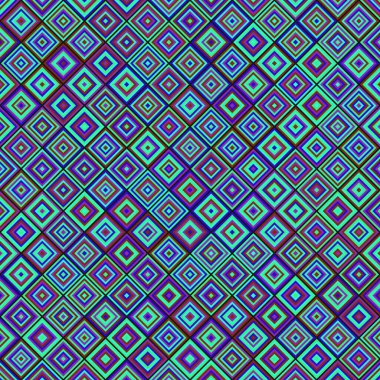Color Rhombus tile tessellation pattern illustration
