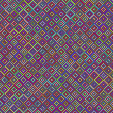 Color Rhombus tile tessellation pattern illustration