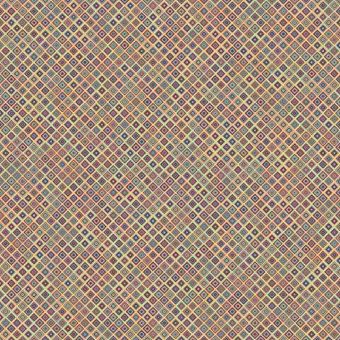 Color Rhombus tile tessellation pattern illustration