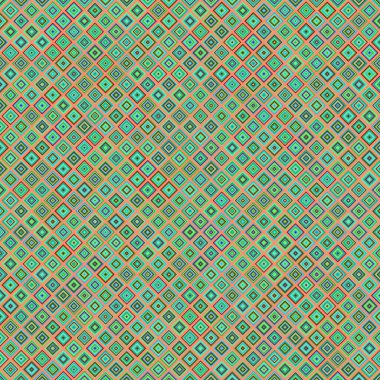 Color Rhombus tile tessellation pattern illustration
