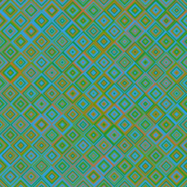 Color Rhombus tile tessellation pattern illustration