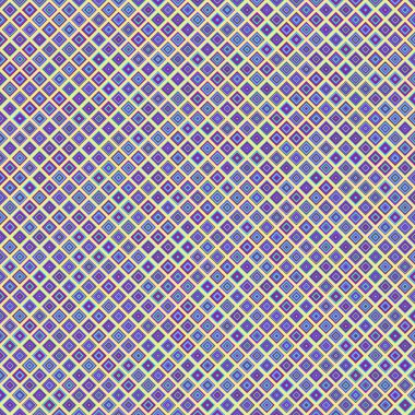 Color Rhombus tile tessellation pattern illustration