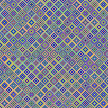 Color Rhombus tile tessellation pattern illustration