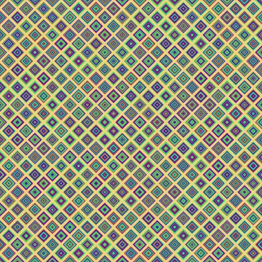 Color Rhombus tile tessellation pattern illustration
