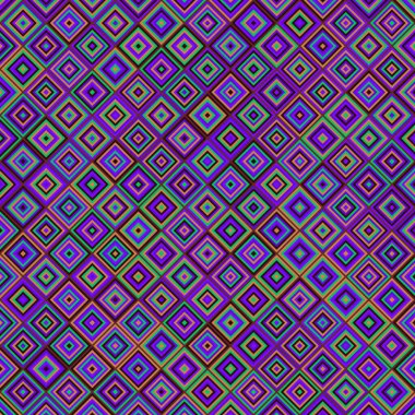 Color Rhombus tile tessellation pattern illustration