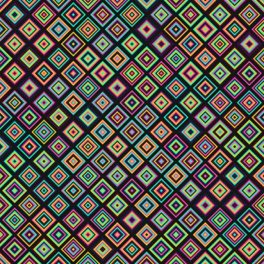 Color Rhombus tile tessellation pattern illustration