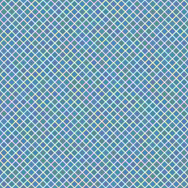 Color Rhombus tile tessellation pattern illustration