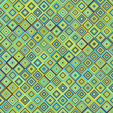 Color Rhombus tile tessellation pattern illustration