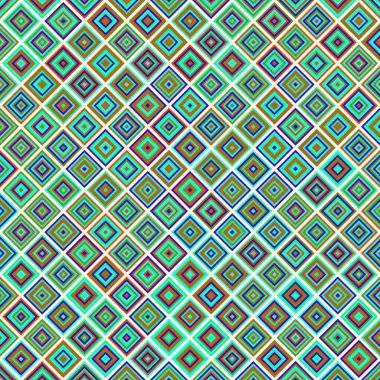 Color Rhombus tile tessellation pattern illustration