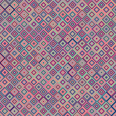 Color Rhombus tile tessellation pattern illustration
