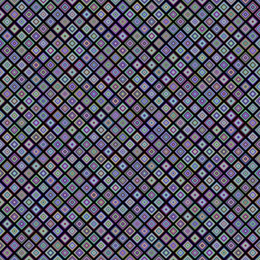 Color Rhombus tile tessellation pattern illustration