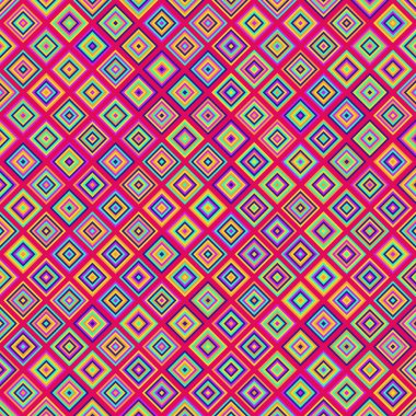 Color Rhombus tile tessellation pattern illustration
