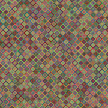 Color Rhombus tile tessellation pattern illustration