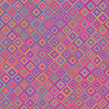 Color Rhombus tile tessellation pattern illustration