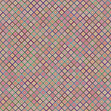 Color Rhombus tile tessellation pattern illustration