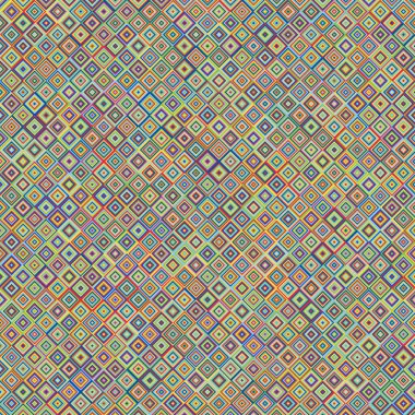 Color Rhombus tile tessellation pattern illustration
