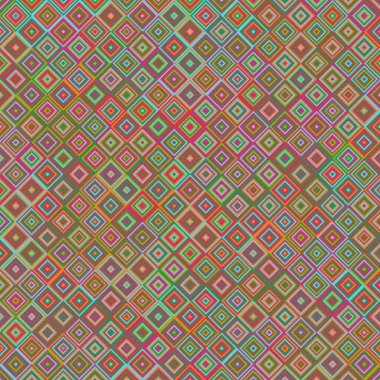 Color Rhombus tile tessellation pattern illustration