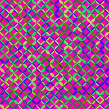 Color Rhombus tile tessellation pattern illustration