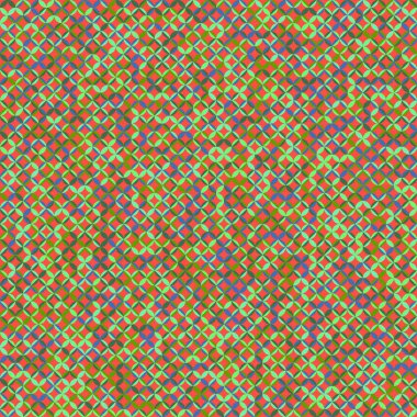 Color Rhombus tile tessellation pattern illustration