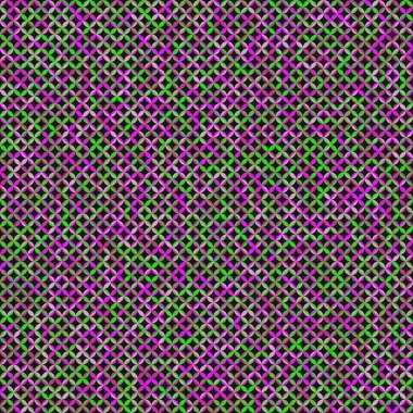 Color Rhombus tile tessellation pattern illustration