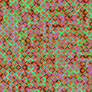 Color Rhombus tile tessellation pattern illustration