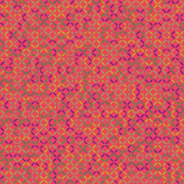 Color Rhombus tile tessellation pattern illustration