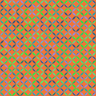 Color Rhombus tile tessellation pattern illustration