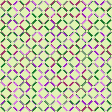 Color Rhombus tile tessellation pattern illustration