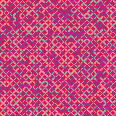 Color Rhombus tile tessellation pattern illustration