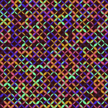 Color Rhombus tile tessellation pattern illustration