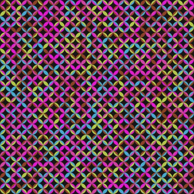 Color Rhombus tile tessellation pattern illustration