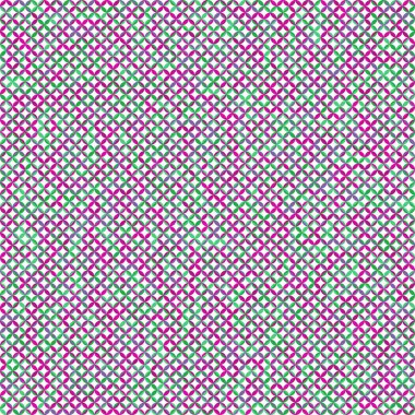 Color Rhombus tile tessellation pattern illustration