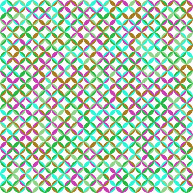 Color Rhombus tile tessellation pattern illustration