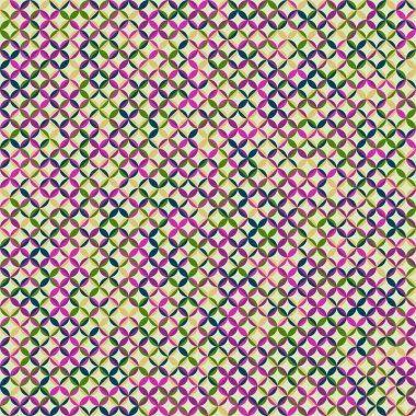 Color Rhombus tile tessellation pattern illustration