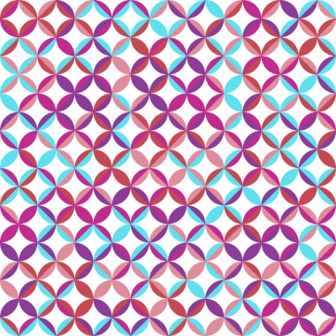 Color Rhombus tile tessellation pattern illustration