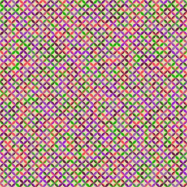 Color Rhombus tile tessellation pattern illustration