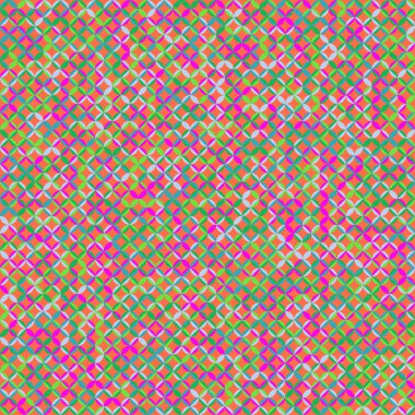 Color Rhombus tile tessellation pattern illustration