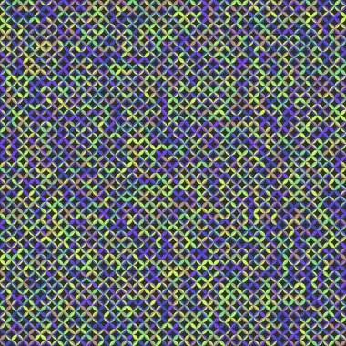 Color Rhombus tile tessellation pattern illustration