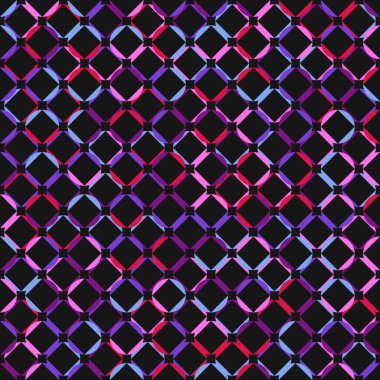 Color Rhombus tile tessellation pattern illustration