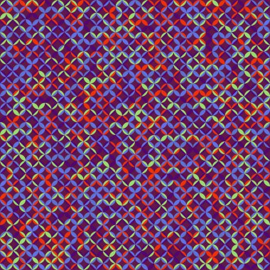 Color Rhombus tile tessellation pattern illustration