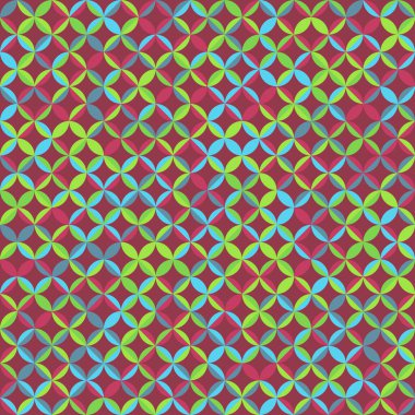 Color Rhombus tile tessellation pattern illustration