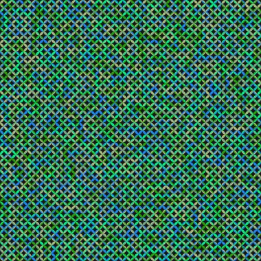 Color Rhombus tile tessellation pattern illustration