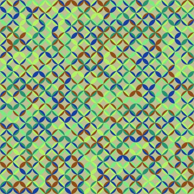 Color Rhombus tile tessellation pattern illustration